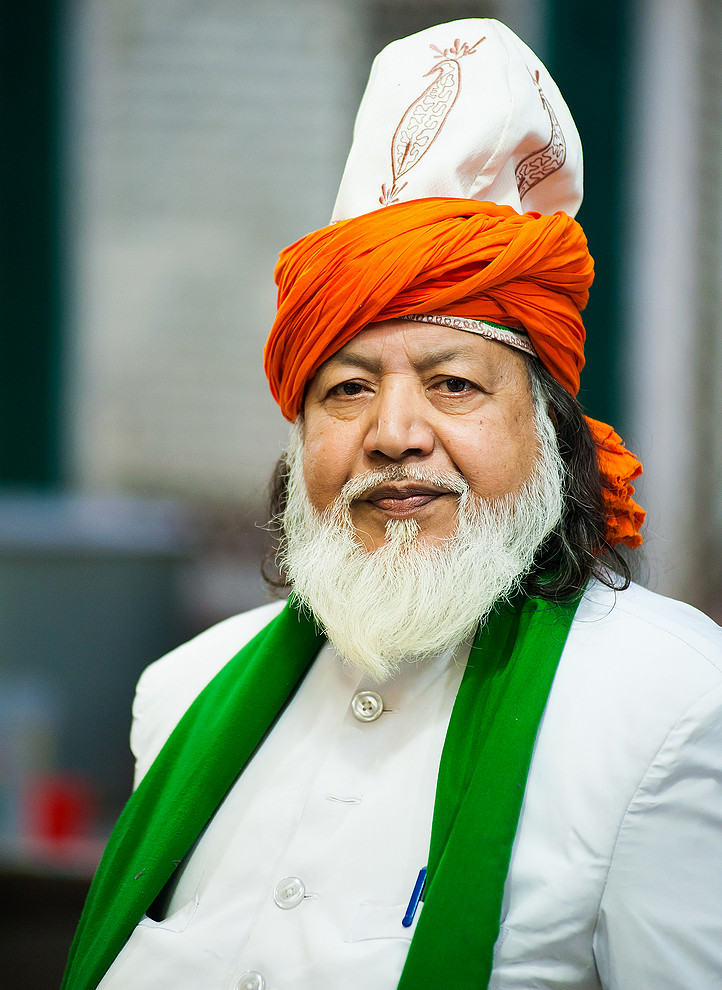 Muzułmański duchowny (Hazrat Nizamuddin Dargah)